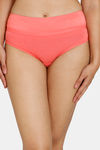 Zivame Anti-Microbial High Rise Full Coverage Tummy Tucker Hipster Panty (Pack of 2) - Multicolor — thumbnail 3